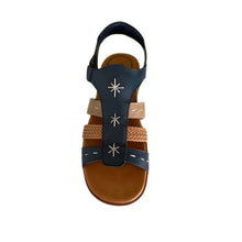 Load image into Gallery viewer, Cbd Travis Petrol Multi Adjustable Sandal