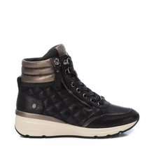 Load image into Gallery viewer, Carmela 161821 B.N. Size Zip High Sneakers Piel Black