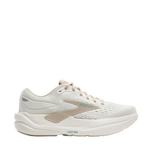 Load image into Gallery viewer, Brooks W Ghost Max 3 B Width Coconut/Grey/Blue Lace Up Sneaker