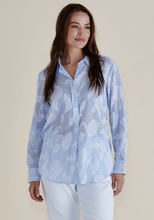 Load image into Gallery viewer, Betty Basics Lace Stripe Shirt