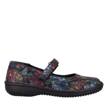 Load image into Gallery viewer, Cabello - 341-27p Black Floral Mary Jane Shoe
