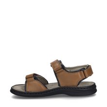 Load image into Gallery viewer, Josef Seibel Rafe Cognac Adjustable Sandal