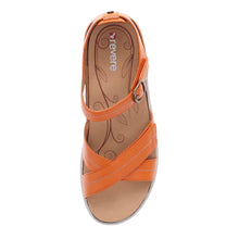 Load image into Gallery viewer, Revere Lucea Rustic Orange Womens Shoes Adjustable Sandal