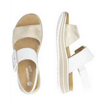 Load image into Gallery viewer, Remonte D1J53-80 Muschel Adjustable Sandal