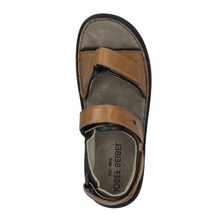 Load image into Gallery viewer, Josef Seibel Rafe Cognac Adjustable Sandal