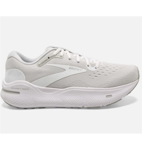 Brooks Ghost MAX W 1D White/Oyster/ Metallic Silver