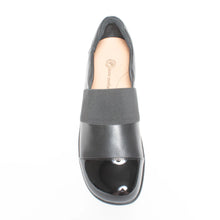 Load image into Gallery viewer, Pure Comfort Archive Black Patent Slip On Shoe