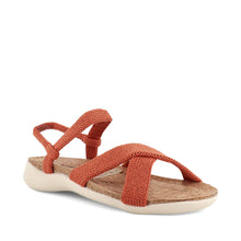 Load image into Gallery viewer, Arcopedico Tulum Brick Adjustable Flat Sandal