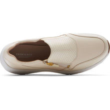 Load image into Gallery viewer, Rockport Trustride Side Zip Vanilla Leather Womens Shoes