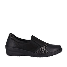 Load image into Gallery viewer, Cabello Cp461-18 Black Combo Slip On Shoe