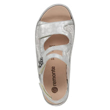 Load image into Gallery viewer, Remonte D7647-40 Ice Grey Combo Womens Shoes Adjustable Sandal