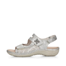 Load image into Gallery viewer, Remonte D7647-40 Ice Grey Combo Womens Shoes Adjustable Sandal