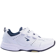 Load image into Gallery viewer, Sfida Defy Senior White/navy Velcro