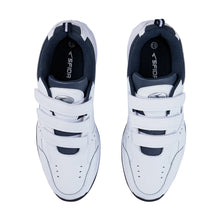 Load image into Gallery viewer, Sfida Defy Senior White/navy Velcro
