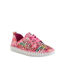Load image into Gallery viewer, Django and Juliette Haifa Bright Mix Lace Up Shoe