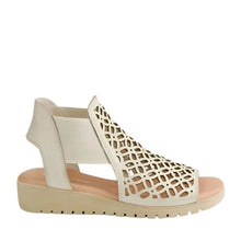 Load image into Gallery viewer, Django And Juliette Montaen-dj Almond Adjustable Flat Sandal