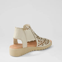 Load image into Gallery viewer, Django And Juliette Montaen-dj Almond Adjustable Flat Sandal