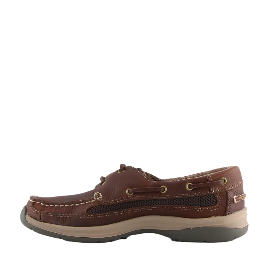 Slatters Shackle Mens Comfortable Lace Up Boat Shoes - Brand House Direct