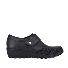 Load image into Gallery viewer, Cabello Dakota Black Adjustable Shoe