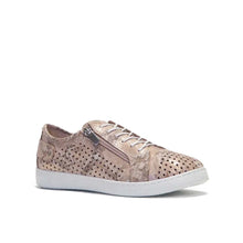Load image into Gallery viewer, Cabello Eg17p Rose Side Zip Sneaker