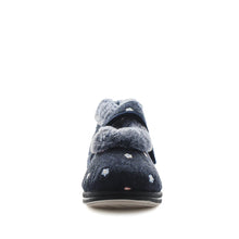 Load image into Gallery viewer, Panda Emee Slipper Navy Floral