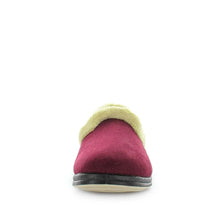 Load image into Gallery viewer, Panda Emille Slipper Burgundy