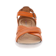Load image into Gallery viewer, Revere Lucea Rustic Orange Womens Shoes Adjustable Sandal