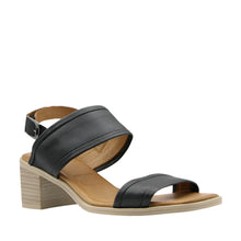 Load image into Gallery viewer, Sala Twiggy Black Adjustable Sandal