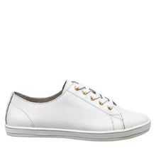 Load image into Gallery viewer, Alfie And Evie Greenie W White Lace Up Sneaker