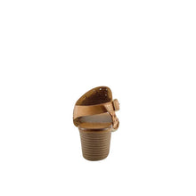 Load image into Gallery viewer, Cabello Antas Tan Heeled Adjustable Sandal