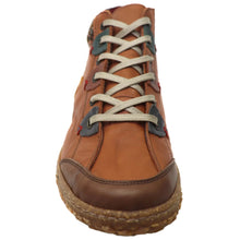 Load image into Gallery viewer, Cabello 6771-303 Tan Crinkle Lace Up Boot