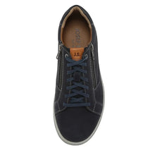Load image into Gallery viewer, Josef Seibel David 07 Indigo-kombi Side Zip Sneaker