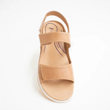 Load image into Gallery viewer, Pure Comfort Milly Tan Adjustable Sandal
