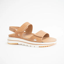 Load image into Gallery viewer, Pure Comfort Milly Tan Adjustable Sandal