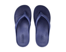 Load image into Gallery viewer, Archline Rebound Orthotic Thongs Navy