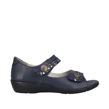 Load image into Gallery viewer, Cabello RE3403 Navy Adjustable Sandal
