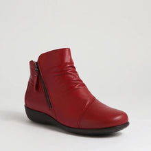 Load image into Gallery viewer, Diana Ferrari Supersoft Possition Pinot Leather Side Zip Ankle Boot