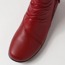 Load image into Gallery viewer, Diana Ferrari Supersoft Possition Pinot Leather Side Zip Ankle Boot
