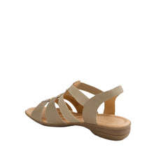 Load image into Gallery viewer, Supersoft-diana Ferrari Bennies Lt Taupe Gum Sole Leather Adjustable Sandal