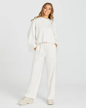 Load image into Gallery viewer, Betty Basics Giselle Sweatpant Cream Fleck