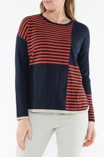 Load image into Gallery viewer, Jump Stripe Block Pullover