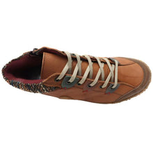 Load image into Gallery viewer, Cabello 6771-303 Tan Crinkle Lace Up Boot