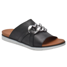 Load image into Gallery viewer, Cabello Cotton Black Slide