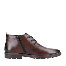 Load image into Gallery viewer, Rieker 15300 25 Havanna Men Ankle Boots Zip Up Boot