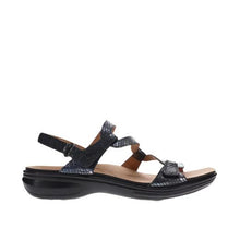 Load image into Gallery viewer, Revere Miami Slate Interest Medium Adjustable Sandal