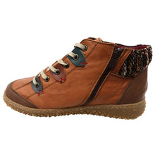 Load image into Gallery viewer, Cabello 6771-303 Tan Crinkle Lace Up Boot