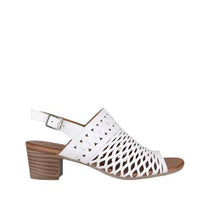 Load image into Gallery viewer, Cabello Antas White Womens Shoes Heeled Adjustable Sandal