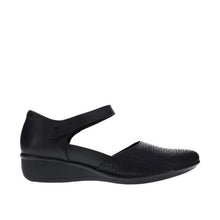 Load image into Gallery viewer, Revere Osaka Black Laser New W Wide Mary Jane Shoe
