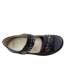 Load image into Gallery viewer, Cabello RE3403 Navy Adjustable Sandal