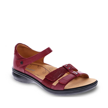 Load image into Gallery viewer, Revere Negara Cherry W Medium Adjustable Sandal